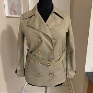 Michael Kors Beige Trench Coat Size XL
